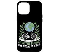 Save the Planet One Pedal at a Time Bike Commuting Case for iPhone 12 Pro Max