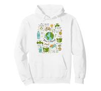 Save the Planet recycling Earth Day Pullover Hoodie