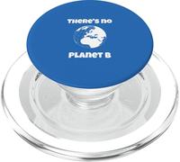 Save The Planet There's No Plan B Statement Slogan PopSockets PopGrip for MagSafe