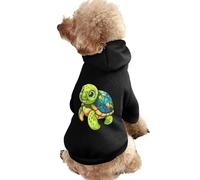Save The Planet Turtles Lover Dog Hoodie Shirts Pet Clothes for Small Puppy Cat Costume S