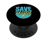 Save The Planet Warming Global Earth Climate Change PopSockets Adhesive PopGrip