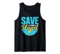 Save The Planet Warming Global Earth Climate Change Tank Top