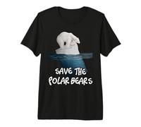 Save The Polar Bears - Environmental Protection Earth Day Premium T-Shirt
