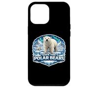 Save The Polar Bears Lover Earth Day Environment Ecology Fan Case for iPhone 12 Pro Max