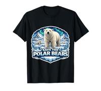 Save The Polar Bears Lover Earth Day Environment Ecology Fan T-Shirt
