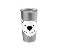 Save the Polar Bears Protection Antarctic Climate Change Gift Stainless Steel Insulated Tumbler