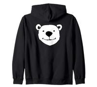 Save the Polar Bears Protection Antarctic Climate Change Gift Zip Hoodie