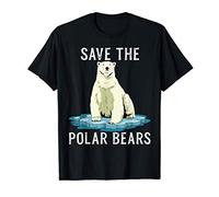 Save The Polar Bears Shirt Anti Climate Change Polar Bear T-Shirt