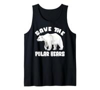 Save The Polar Bears Species Conservationist Tank Top