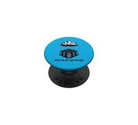 Save The Rain Water Conservation Barrel PopSockets Adhesive PopGrip