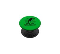 Save The Rainforest Toucan Tropical Bird Conservation PopSockets Adhesive PopGrip