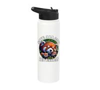 Save The Red Panda Stainless Steel Insulated Water Bottle