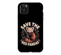 Save the Red Pandas Wildlife Conservation Animal Case for iPhone 11 Pro Max