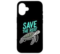 Save the Reef Coral Preservation Ocean Conservation Case for iPhone 16