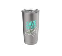 Save The Reef Coral Preservation Ocean Conservation Stainless Steel Insulated Tumbler