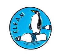 Save The Sea Lapel Pin Badge,Marine Animal Badge,Environmentalism Badge - for Aesthetic Clothes,Clothing Pins,Cartoon Jewelry for Girls, riferimento alla descrizione, enamel plating and alloy