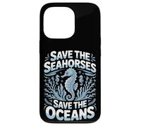 Save The Seahorses Save The Oceans Case for iPhone 13 Pro