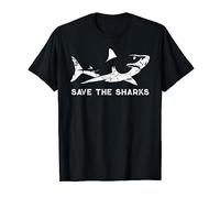 Save The Sharks Shark Conservation Lover Ocean Week Support T-Shirt