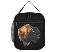 Save The Sky Bisons Lunch Bag Insulated Bento Box Tote Bags Portable Lunchbag for Women Men Work Picnic