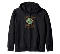 Save the Snack Planet Zip Hoodie