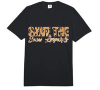 Save The Snow Leopards for Big Cat Lovers Clothing Comfort Colors Adult Heavyweight T-Shirt