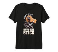 Save The Stick Shift Manual Transmission Car Driver Premium T-Shirt
