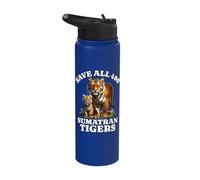 Save The Sumatran Tiger Stainless Steel Insulated Water Bottle