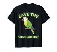 Save The Sun Conure Cute Vibrant Parrot Advocate T-Shirt