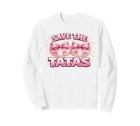 Save the Tatas Pink Ribbon Breast Cancer Shirt Sweatshirt