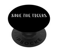Save the Tigers Environmental Statement Nature Conservation PopSockets Adhesive PopGrip