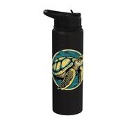 Save The Turtles Ocean Awareness Stainless Steel Insulated Water Bottle
