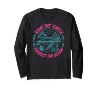 Save the Turtles Save the Ocean Environmental Care Awareness Long Sleeve T-Shirt