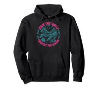 Save the Turtles Save the Ocean Environmental Care Awareness Pullover Hoodie