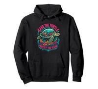 Save the Turtles Save the Ocean Environmental Care Awareness Pullover Hoodie