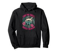 Save the Turtles Save the Ocean Environmental Care Awareness Pullover Hoodie