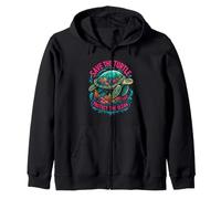 Save the Turtles Save the Ocean Environmental Care Awareness Zip Hoodie