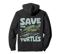 Save The Turtles Sea Turtle Conservation Pullover Hoodie