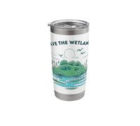 Save The Wetlands Stainless Steel Insulated Tumbler