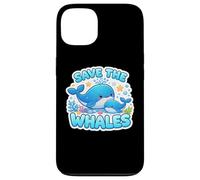 Save The Whales Lover Earth Day Environment Ecology Cute Kid Case for iPhone 13