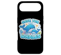 Save The Whales Lover Earth Day Environment Ecology Cute Kid Case for iPhone Air
