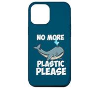 Save The Whales No More Plastic Please Blue Whale Case for iPhone 12 Pro Max