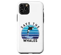 Save The Whales Orca Marine Biologist Sea Protection Whale Case for iPhone 11 Pro