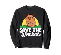 Save The Wombats Funny Animal Lover Cute Marsupial Sweatshirt