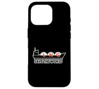 Save the World: LNG Tanker Natural Gas Design Case for iPhone 16 Pro