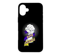 Save Ukraine - Stop Russia - Stop the War in Ukraine Case for iPhone 16 Plus