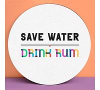 Save Water, Drink Rum Slip Mat