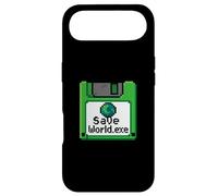 Save World Earth Day Floppy Disk Computer Geek Boy Men Women Case for iPhone Air
