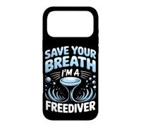 Save Your Breath I'm a Freediver Scuba Diving Case for iPhone 17 Pro Max