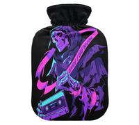 Save Your Soul hot Bottle Water Bag with Soft Cover, 2L hot Compress for Neck Shoulder Warmer, Neck Shoulder Warmer, Bolsa de calor para Dolor Menstrual