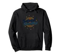 Saved and Sanctified: Inspirational Christian Faith Gift Pullover Hoodie, Adult Unisex, Black, S